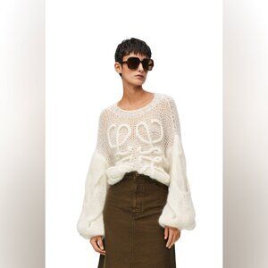 Loewe  Anagram sweater in mohair